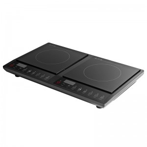 China Manufacturer High Quality Portable Electric Cooktops Double Induction Cooker 2 Burner ISO9001 BSCI