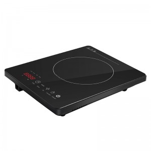 BTC03 Portable Induction Hob, 2000W Touch Induction Cooker with Kids Safety Lock, 8-Level Power and Temperature Control Counter