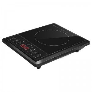 A13 Single burner induction cook Ultra-thin Induction Hobs,8-level Power and Temperature Control with Black Polished Glass Panel